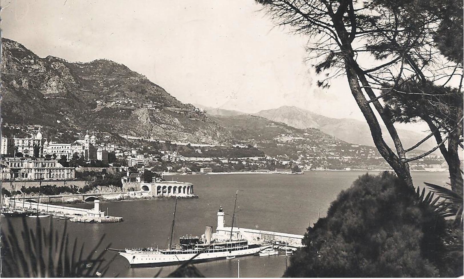 Ansichtskarte Von Monaco - Monte Carlo Aus Dem Jahre 1950 - Monte-Carlo