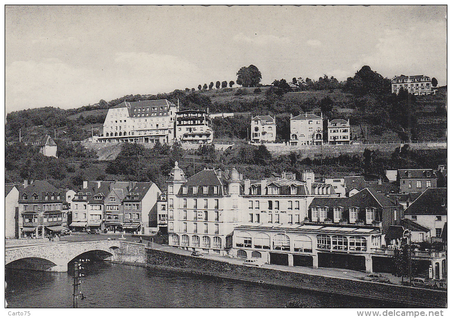 Belgique - Bouillon Sur Semois - Vue Vers Place Saint-Arnould - Publicité Pâtisserie Georges Place Saint-Arnould - Bouillon