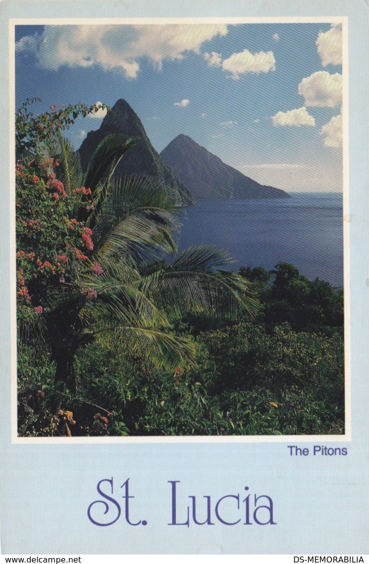 St Lucia The Pitons 1994 Nice Stamps - Sainte-Lucie