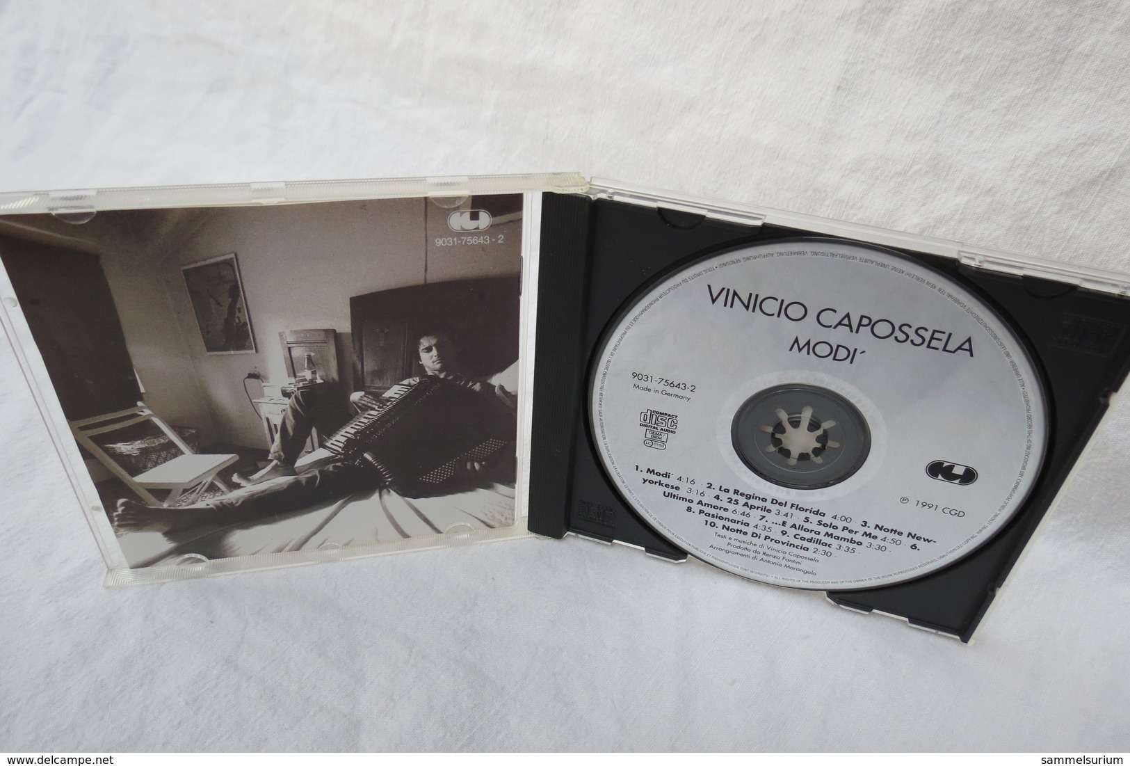CD "Modi" Vinicio Capossela - World Music