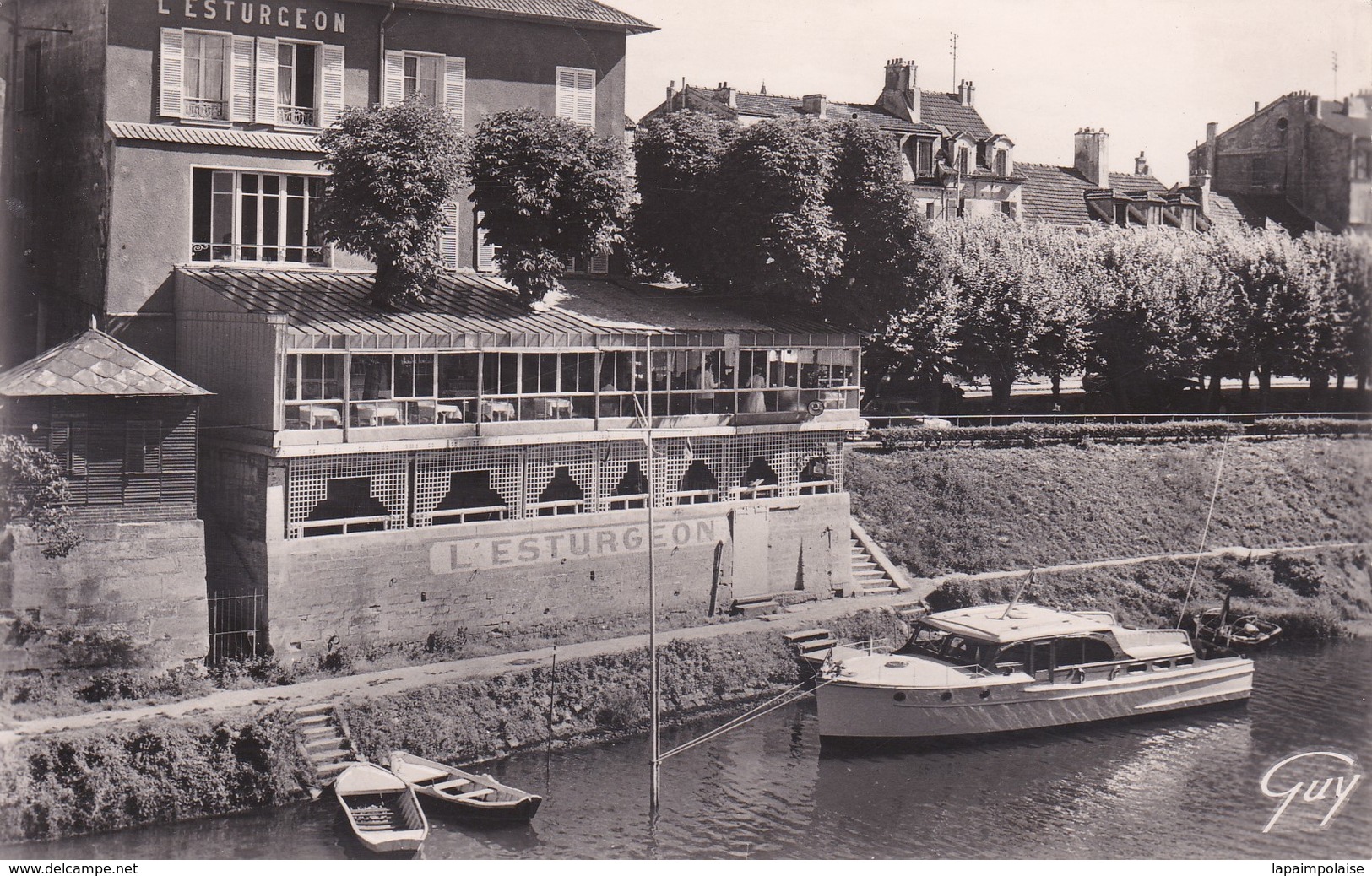 [78] Yvelines > Poissy  L'esturgeon Vue De L'ancien Pont - Poissy