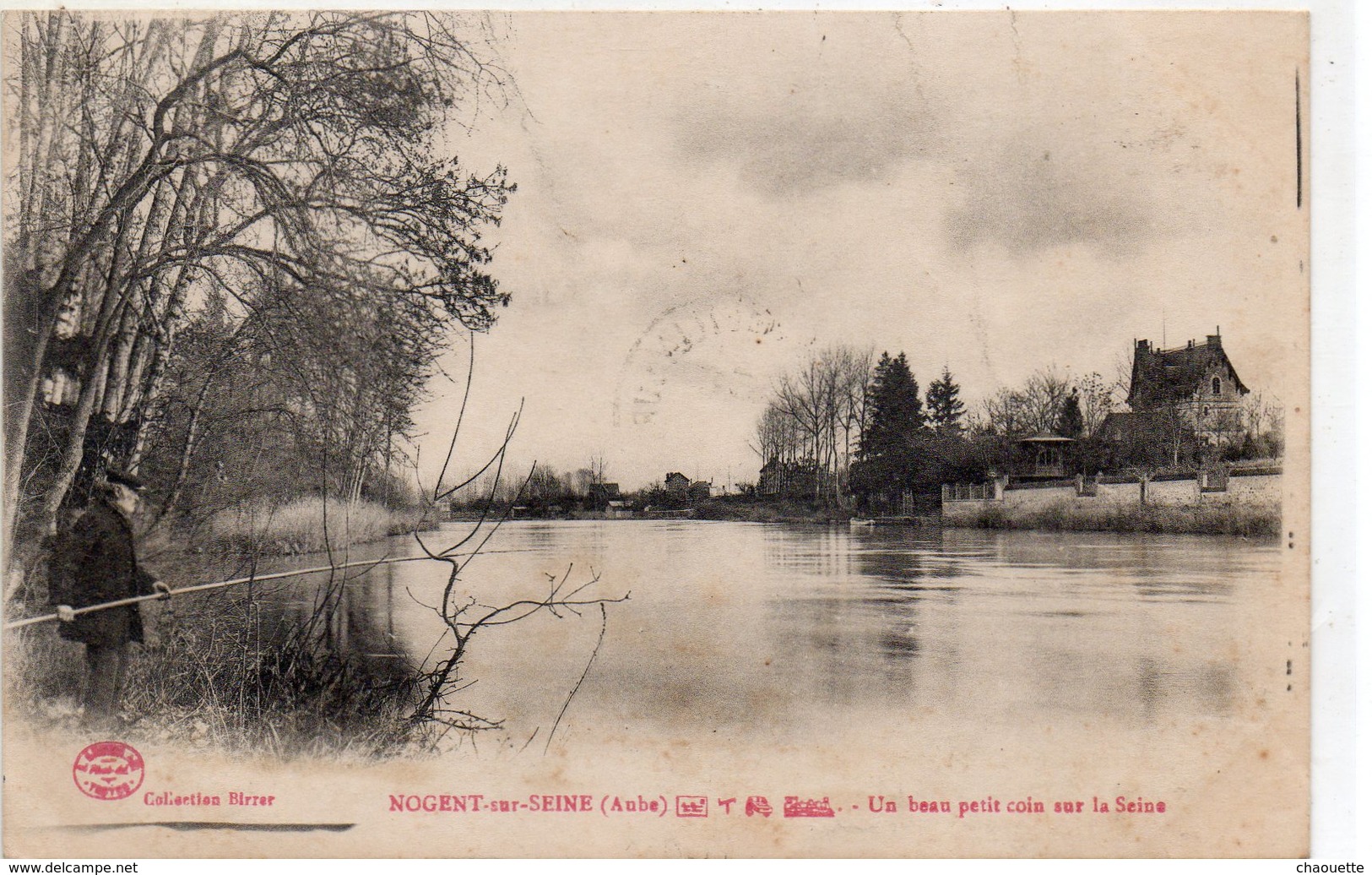 Nogent Sur Seine...pecheur  Un Beau Petit Coin Sur La Seine - Nogent-sur-Seine