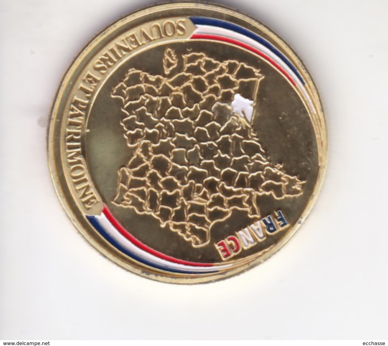 Jeton Médaille Souvenirs Et Patrimoine Cabane Tchanquee Bassin D'arcachon - Other & Unclassified