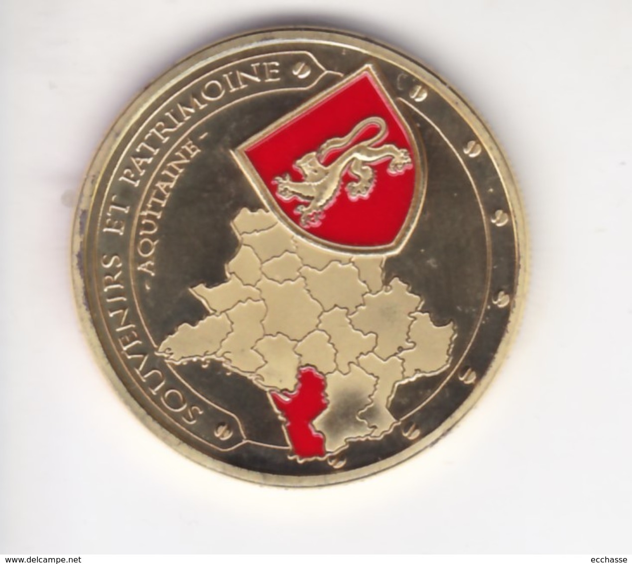 Jeton Médaille Souvenirs Et Patrimoine Dune Du Pyla Aquitaine - Autres & Non Classés