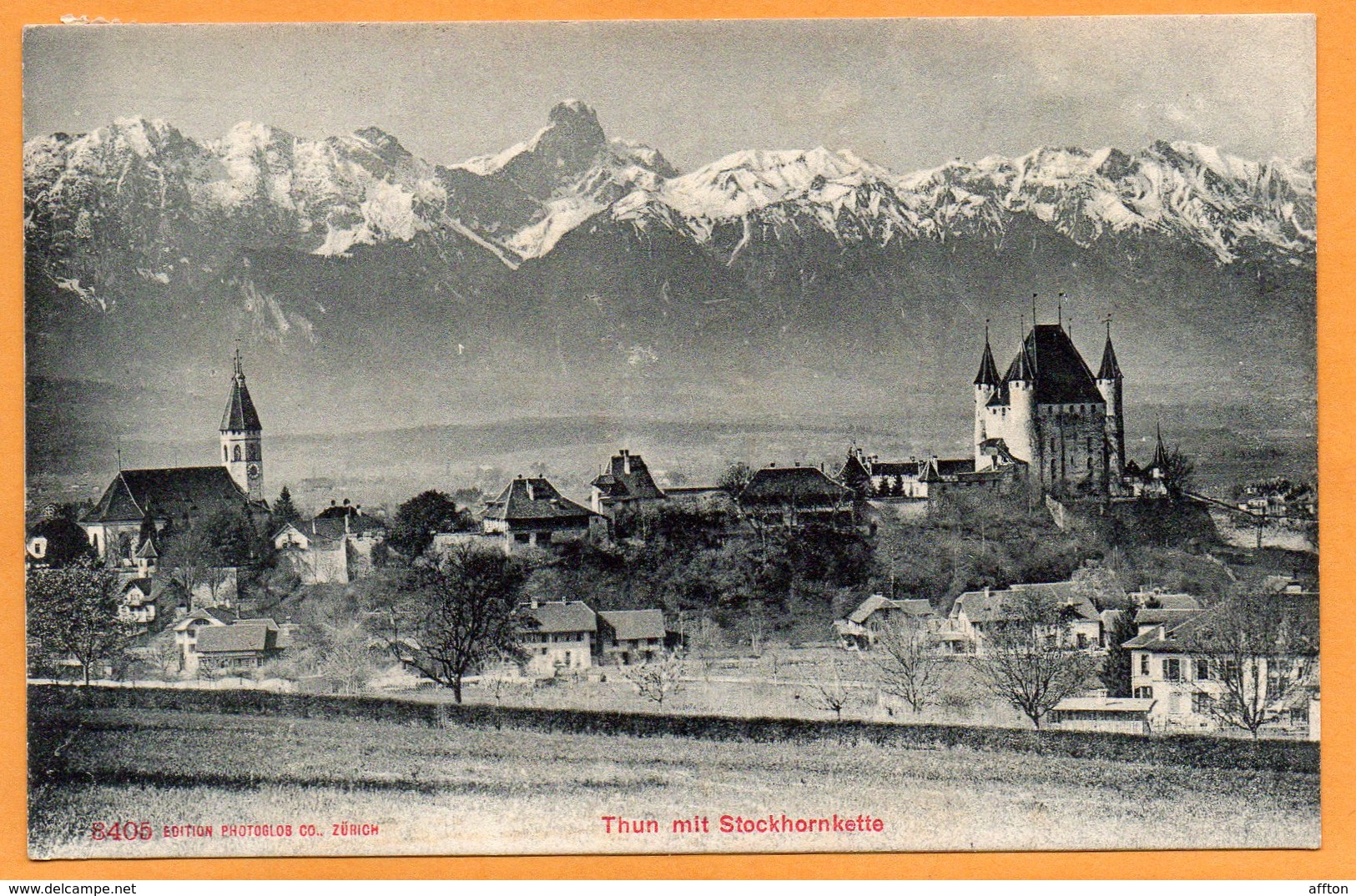 Thun Switzerland 1908 Postcard - Other & Unclassified
