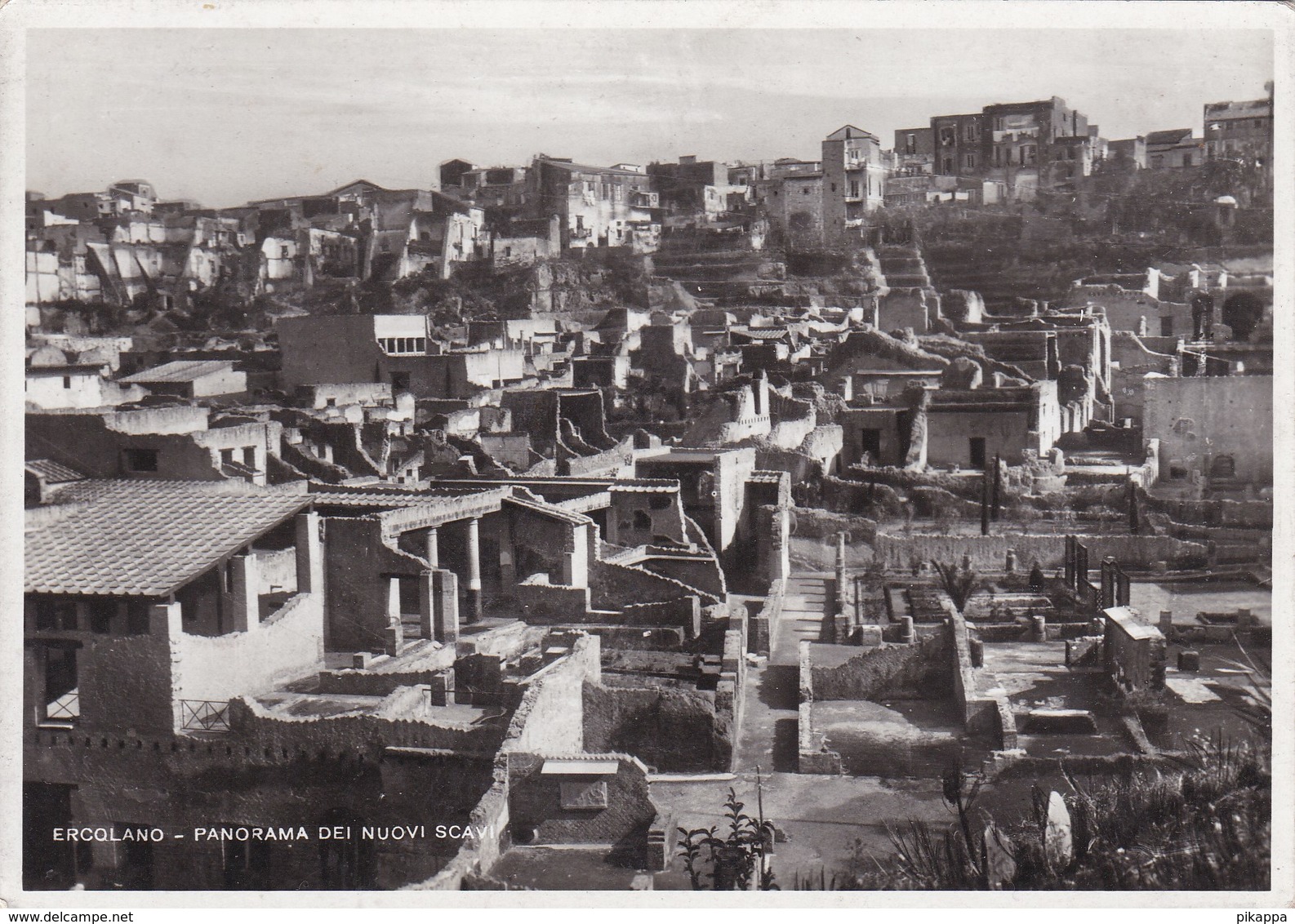 Ercolano (NA) Panorama Dei Nuovi Scavi - Non Viaggiata - Ercolano