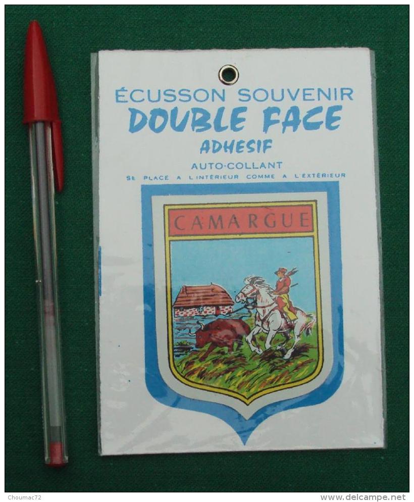 Autocollant 091, Ecusson Blason Double-face Adhésif Soven, Camargue - Stickers