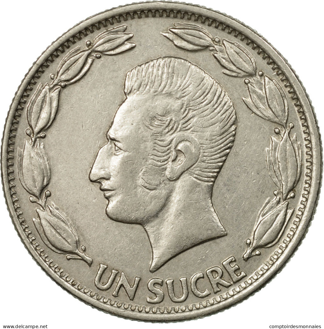 Monnaie, Équateur, Sucre, Un, 1970, TTB, Nickel Clad Steel, KM:78b - Equateur