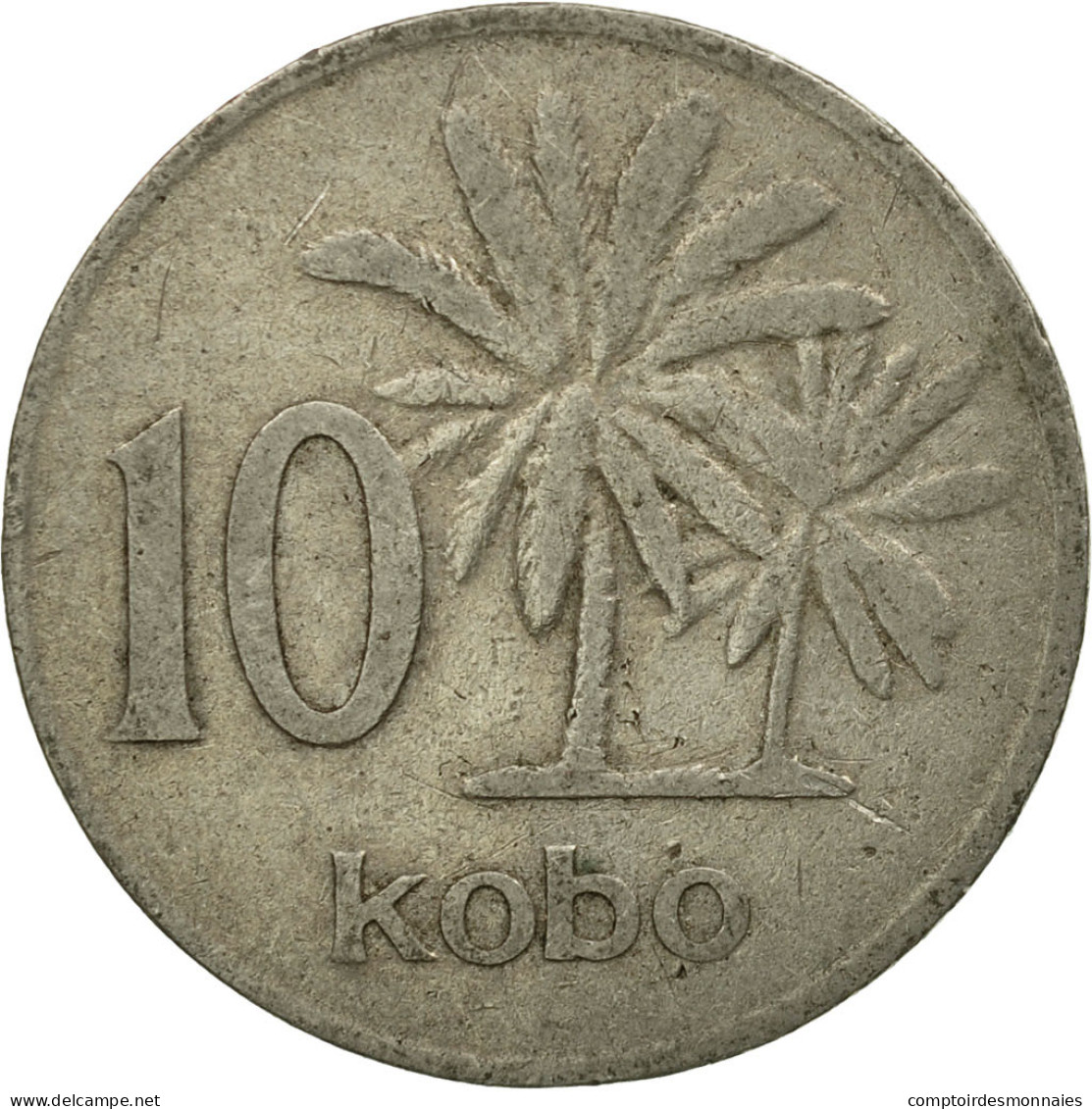 Monnaie, Nigéria, Elizabeth II, 10 Kobo, 1976, TB, Copper-nickel, KM:10.1 - Nigeria