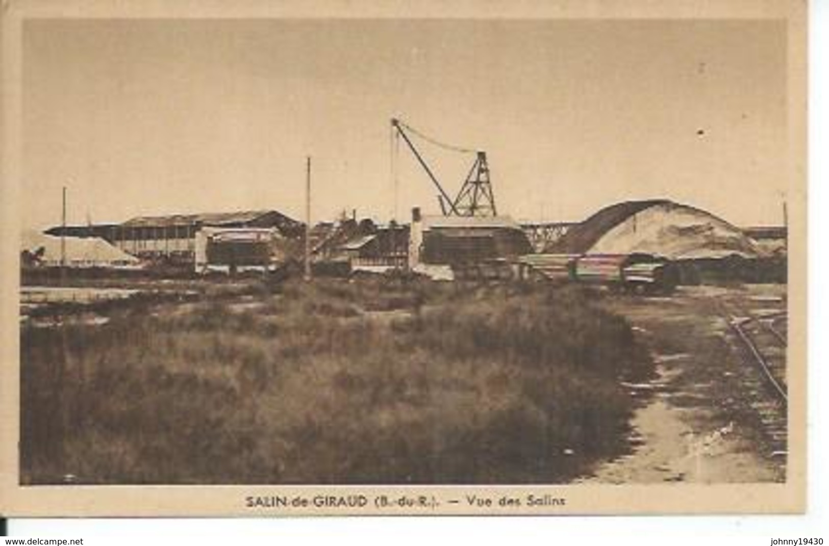 SALIN-DE-GIRAUD - VUE DES SALINS - Autres & Non Classés