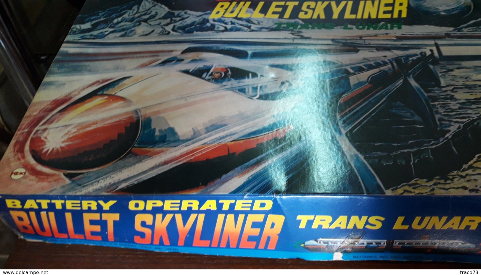 Trans Lunar Bullet Skyliner A Set Battery Operated _ Anni 60 - Giocattoli Antichi