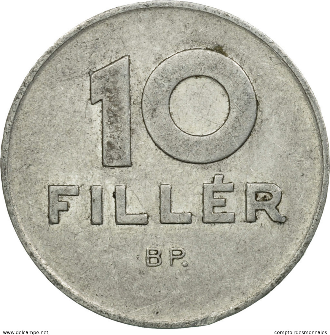 Monnaie, Hongrie, 10 Filler, 1973, Budapest, TTB, Aluminium, KM:572 - Hongrie