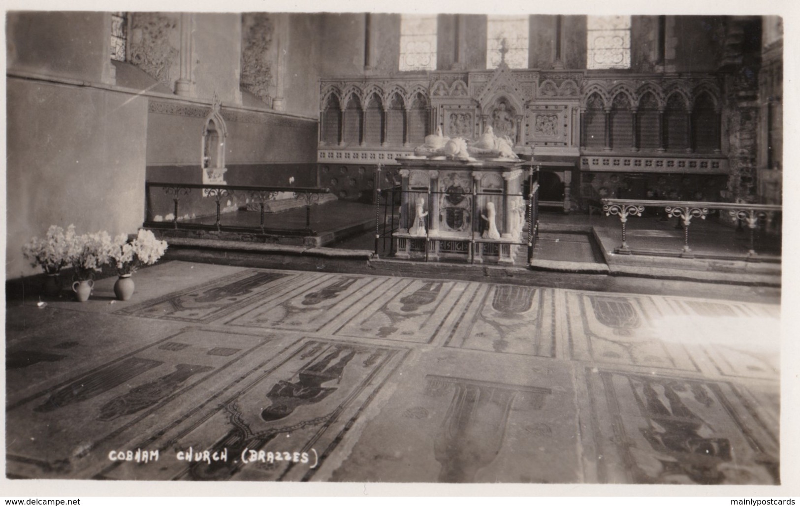 AP14 Cobham Church, Brasses - RPPC - Other & Unclassified