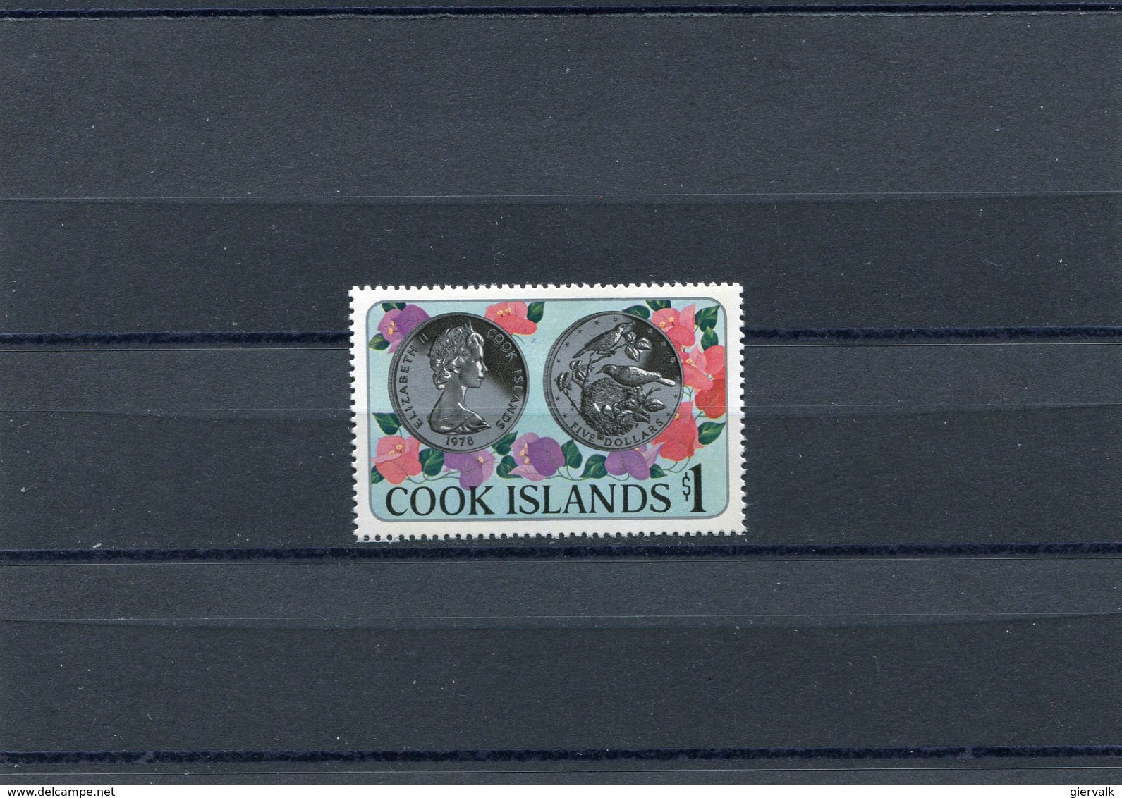 COOK ISLANDS 1978 SONG BIRD MNH. - Pájaros Cantores (Passeri)