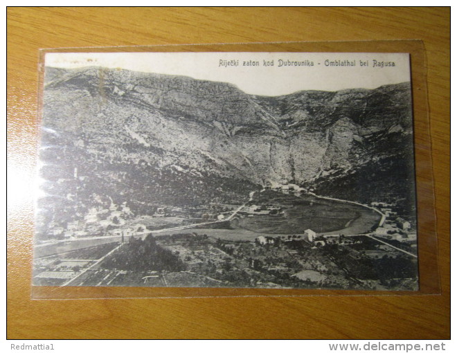 CARTOLINA  GERMANIA   RIJECKI ZATON KOD DIBROVNIKA  OMBLATHAL BEI RAGUSA     C- 2077 - Yugoslavia