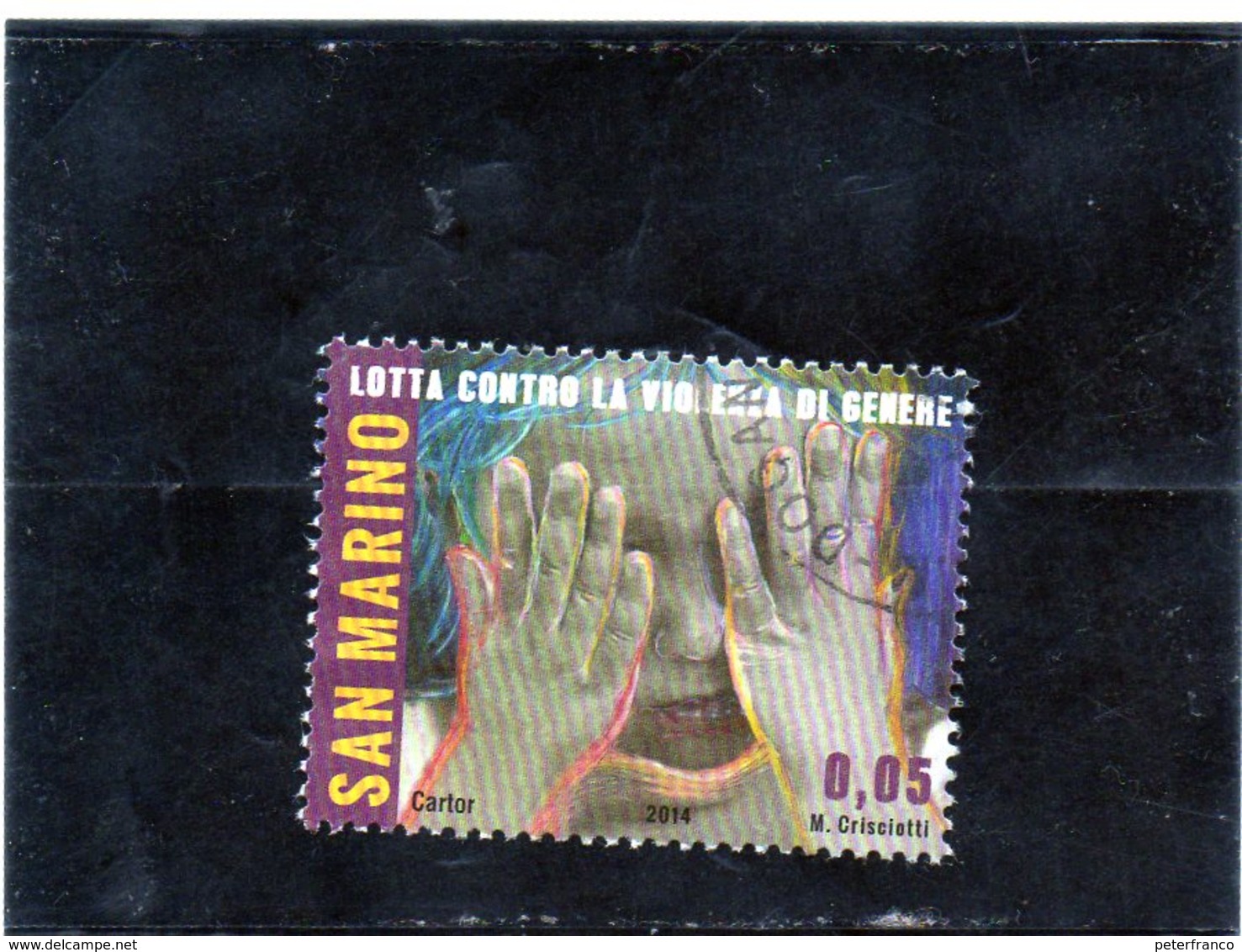 2014 San Marino - Lotta Contro La Violenza Di Genere - Used Stamps