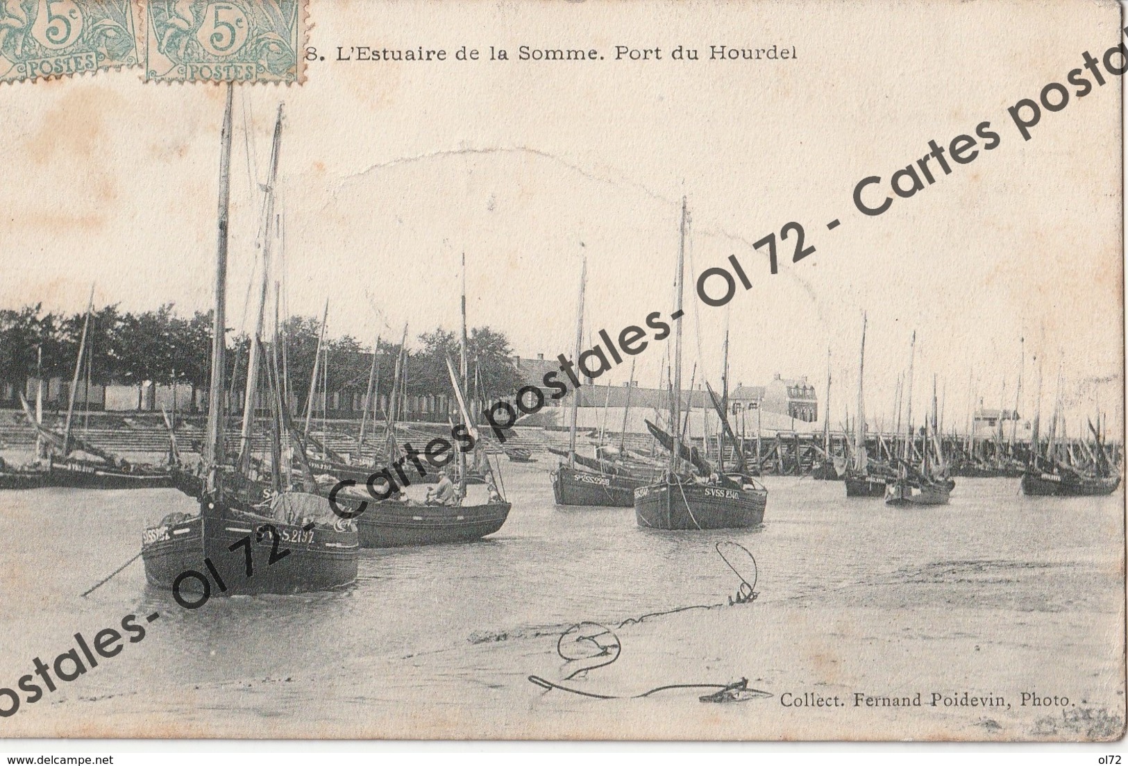 CPA [80] Somme > L'Estuaire De La Somme - Port Du Hourdel - Le Hourdel