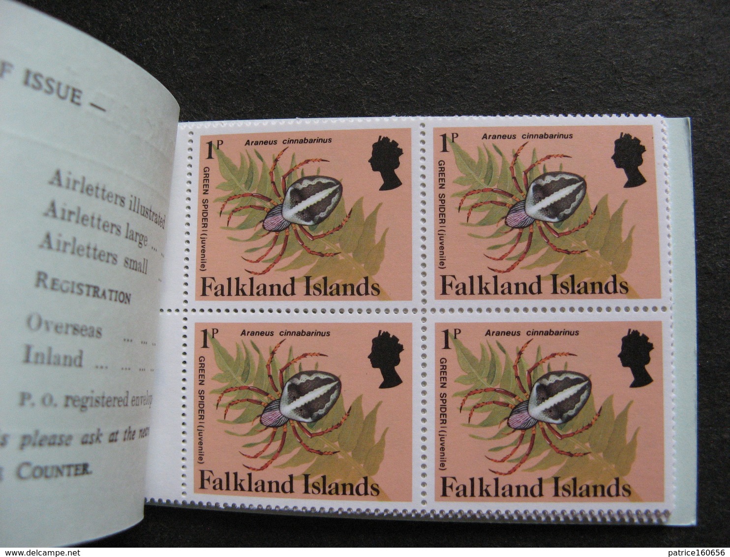 A). FALKLAND: TB Carnet N° C403, Agrafe à Gauche, Neuf XX. - Falkland