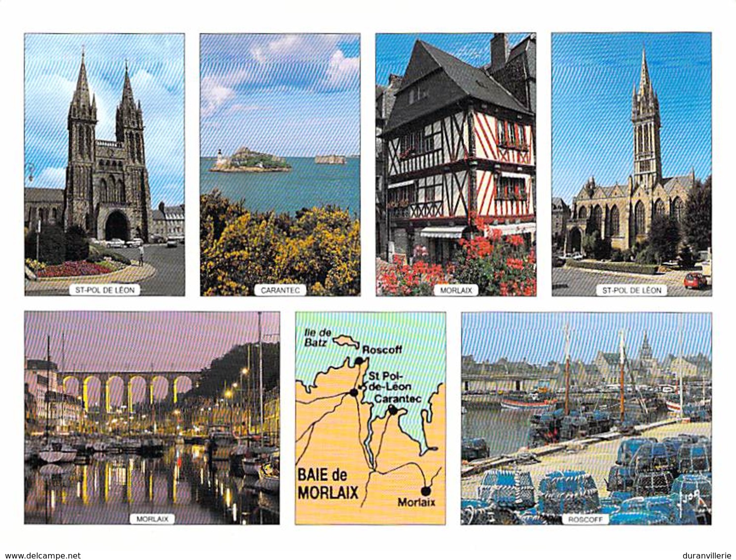 29 - MORLAIX - ROSCOFF - SAINT POL DE LEON - CARANTEC - Multivues La Baie De Morlaix - Autres & Non Classés