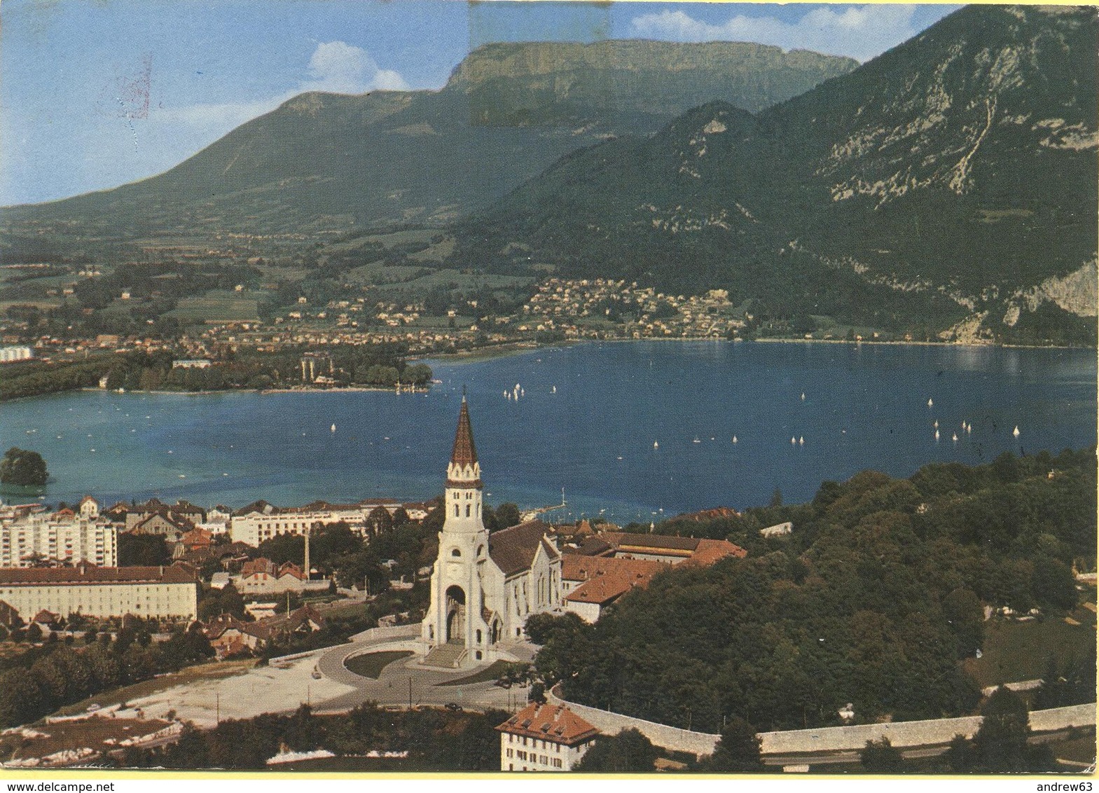 FRANCIA - France - 1979 - 1,20 Sabine De Gandon - 74 Haute Savoie - Annecy - Lac Pur, La Basilique De La Visitation Et L - Annecy