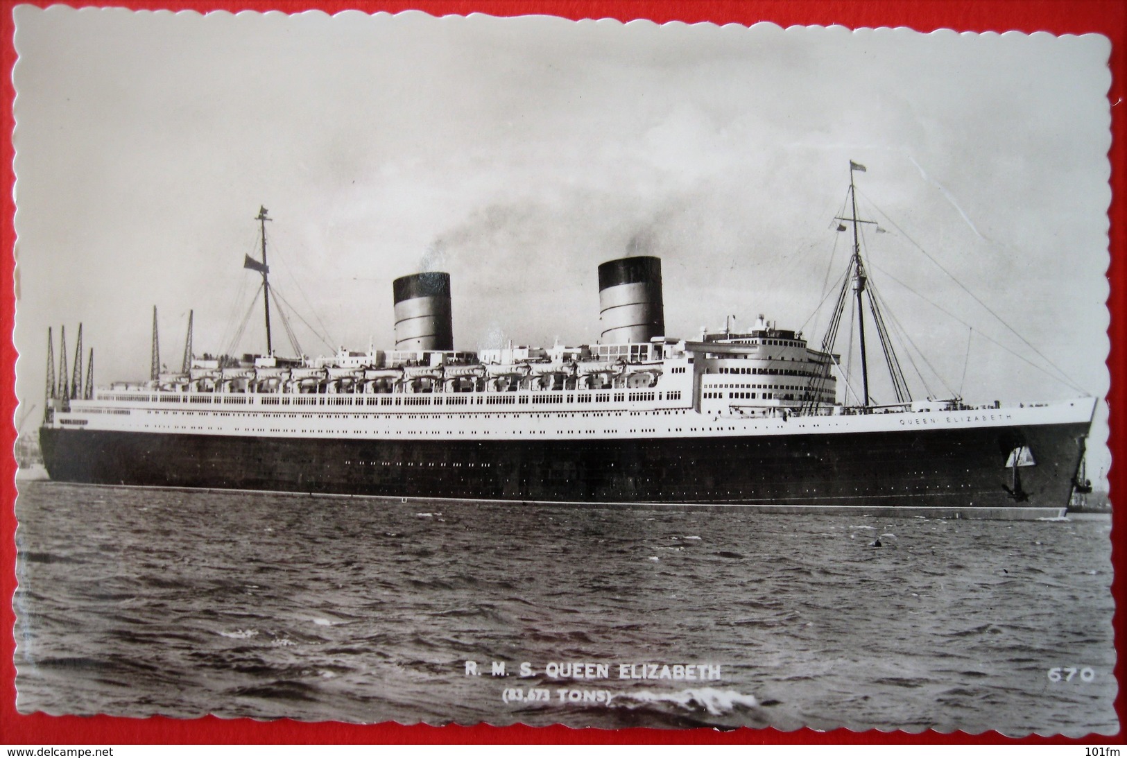 R.M.S.QUEEN ELIZABETH - Steamers