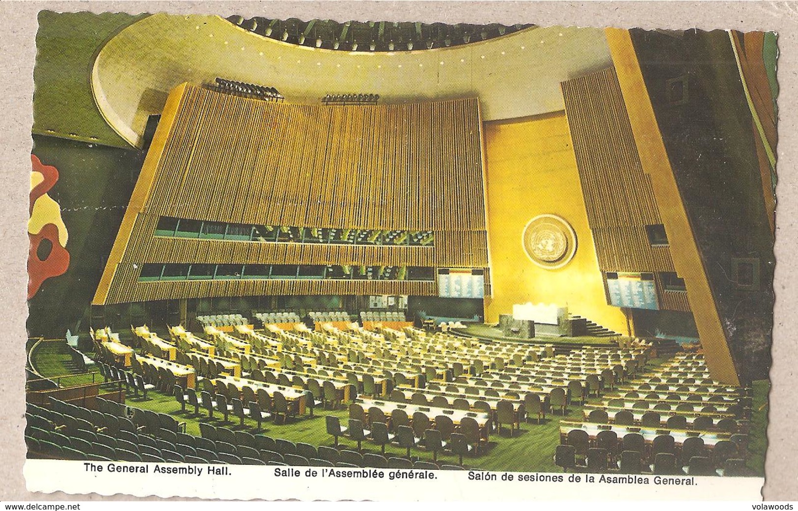 Nazioni Unite New York - Cartolina Viaggiata Per L'Italia Con Serie Completa: Corte Di Giustizia Dell'Aia - 1979*G - Briefe U. Dokumente