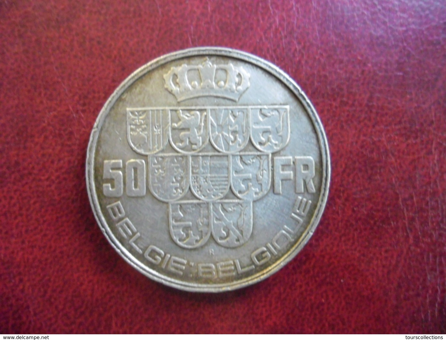BELGIQUE - 50 FRANCS ARGENT 1939 LEOPOLD III @ KM# 121 - 50 Francs