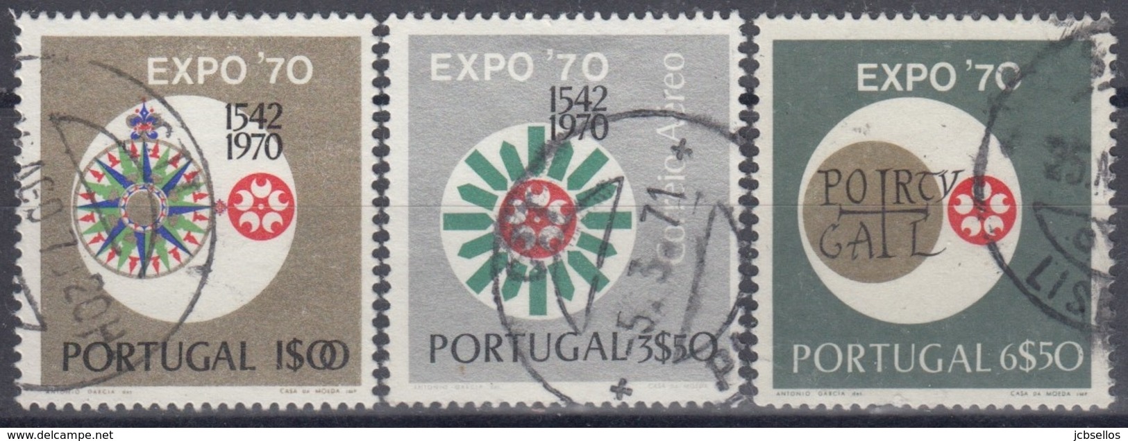 PORTUGAL 1970 Nº 1086/88 USADO - Usado