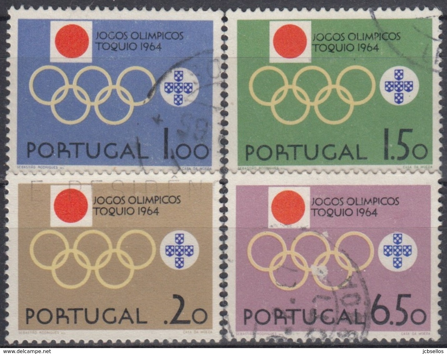 PORTUGAL 1964 Nº 949/52 USADO - Usado