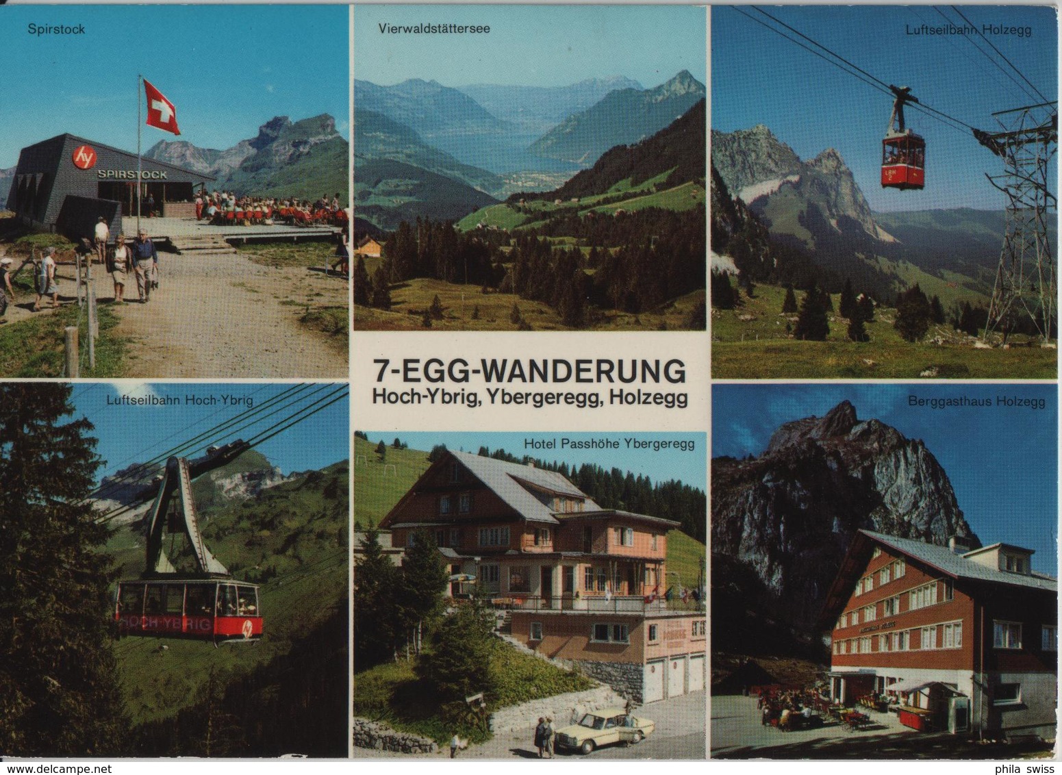 7-Egg-Wanderung - Hoch Ybrig, Yberegg, Holzegg, Spirstock, Brunni Alpthal - Photo: Rud. Suter - Alpthal