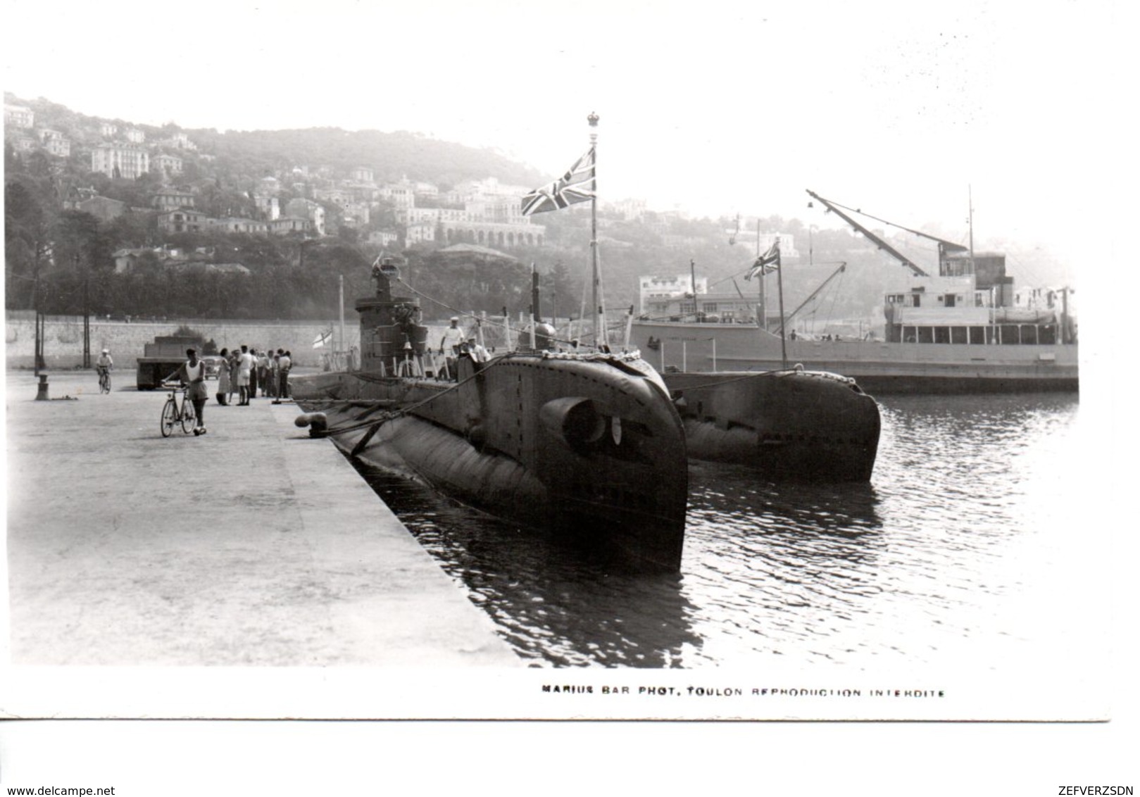 SOUS MARINS MARIN MARINE MILITAIRE MILTARIA TOULON HMS TRUMP - Submarines