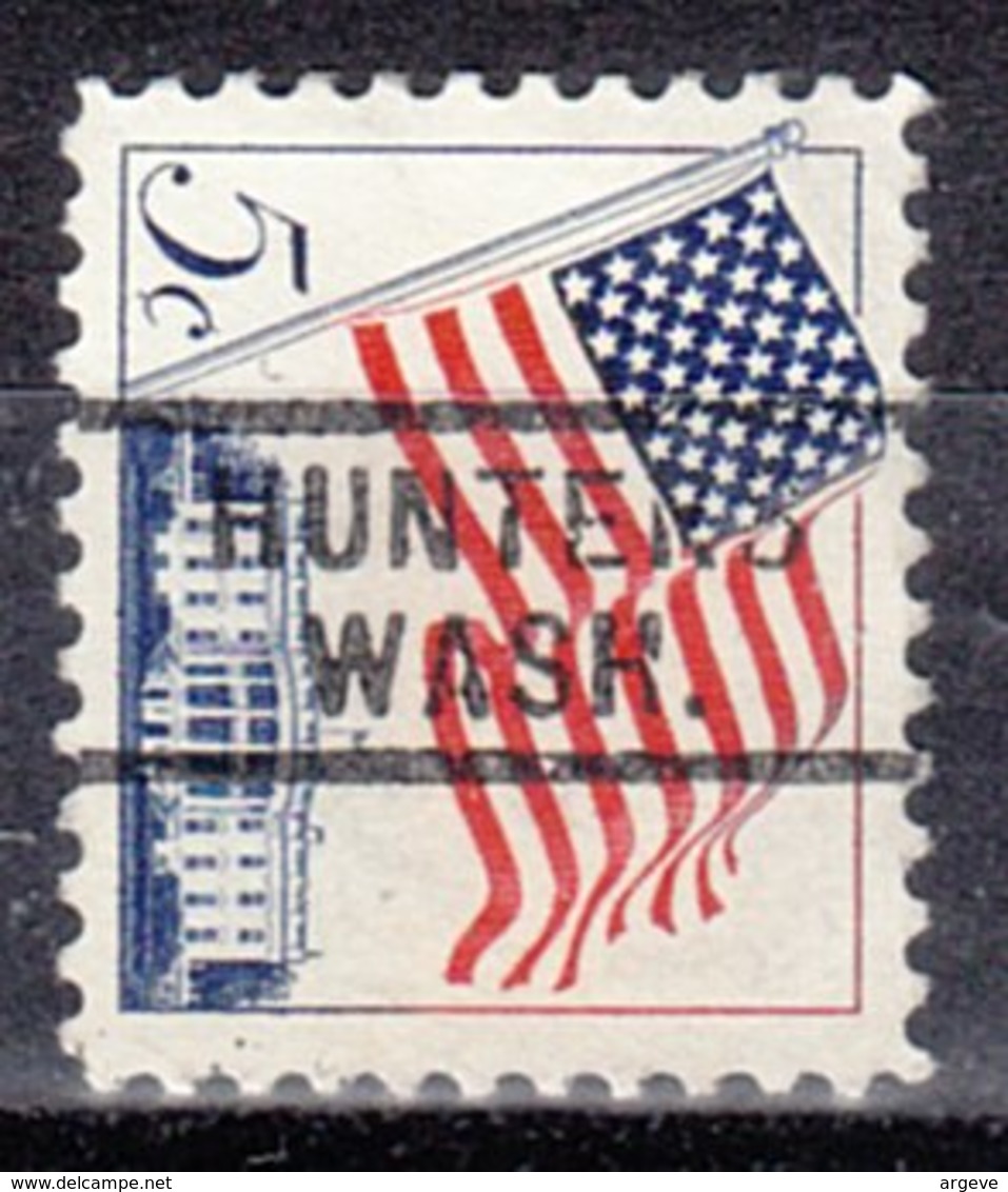 USA Precancel Vorausentwertung Preo, Locals Washington, Hunters 729 - Precancels