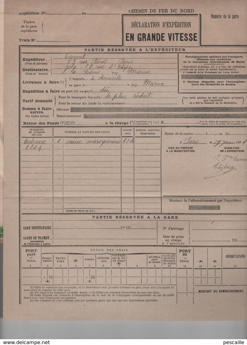 PIGIER 1916 - COURS DE COMPTABILITE COMMERCIALE / COMMERCE APPLIQUE - FACTURES / TRAITES / RELEVES DE COMPTE / RECUS ...