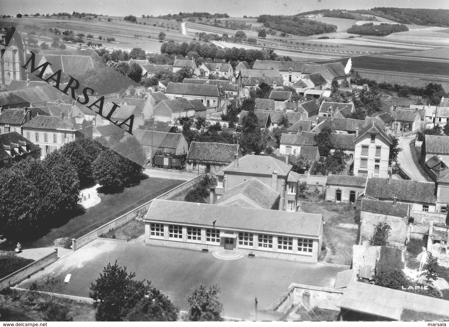 CPSM  Soucy  Le Groupe Scolaire - Soucy