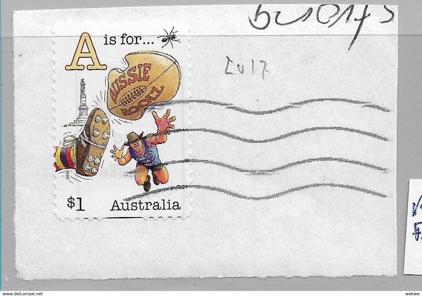 Australien 050 / Fussball (Soccer) 2017 - Used Stamps