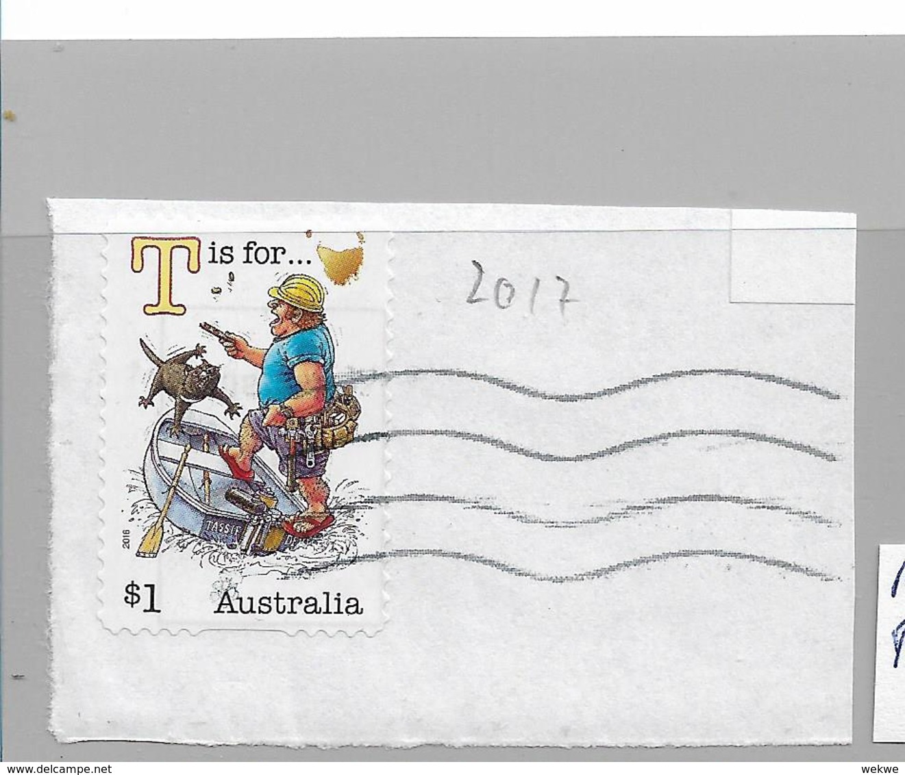 Australien 051 / Tasman Devil 2017 - Used Stamps