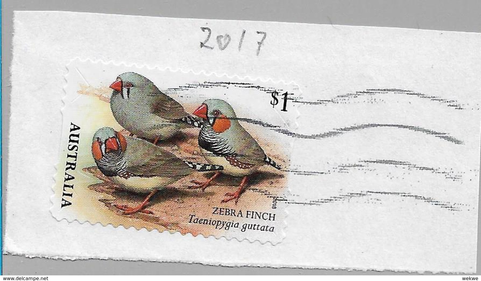 Australien 052 / Zebra Finken 2017 (Vogel, Bird) - Used Stamps