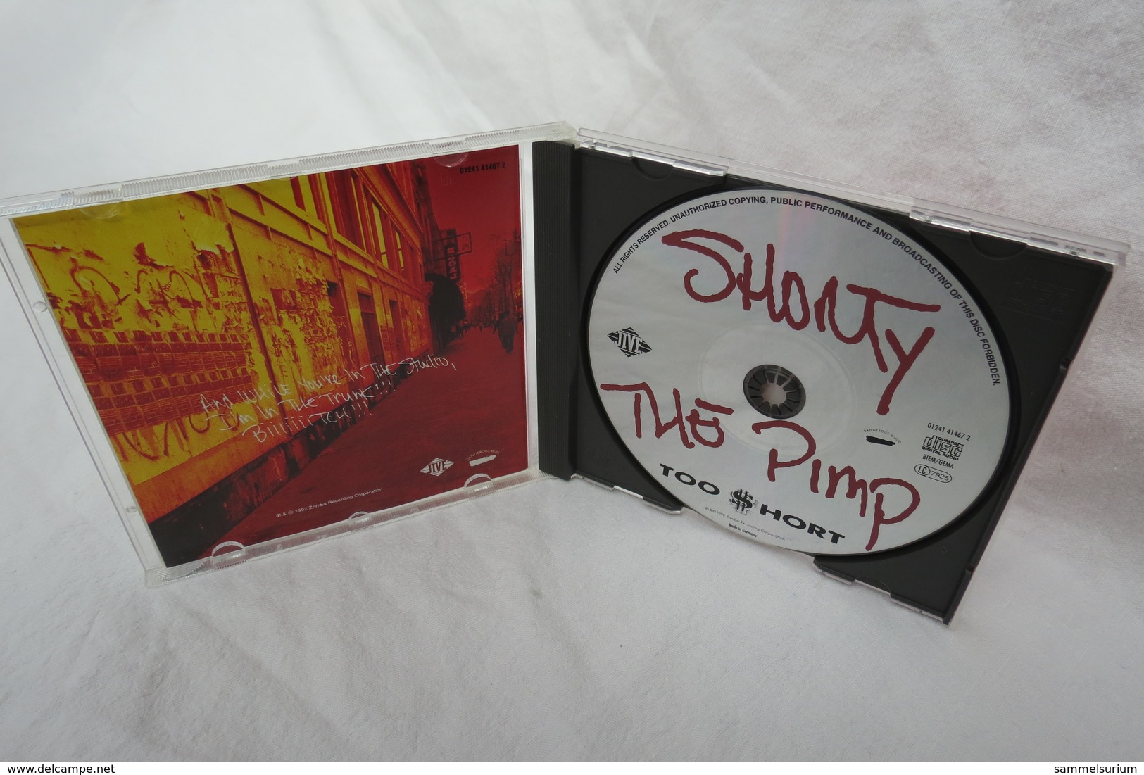CD "Too Short" Shorty The Pimp - Sonstige & Ohne Zuordnung