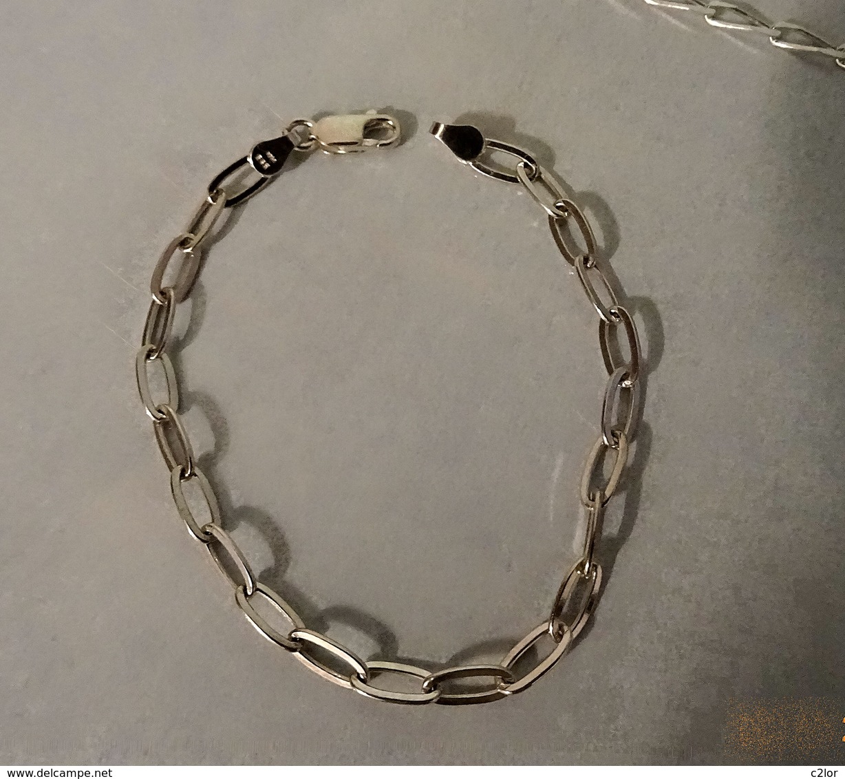 Lot De Chaîne, Bracelet Et Boucles D'oreilles En Argent 925 - Colliers/Chaînes