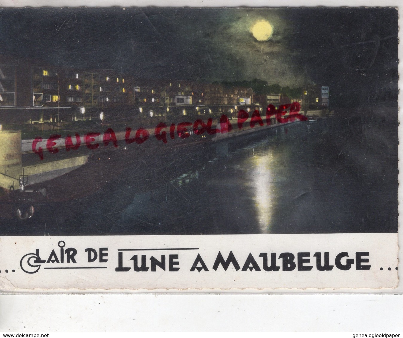 59 - MAUBEUGE- CLAIR DE LUNE - 1963 - Maubeuge