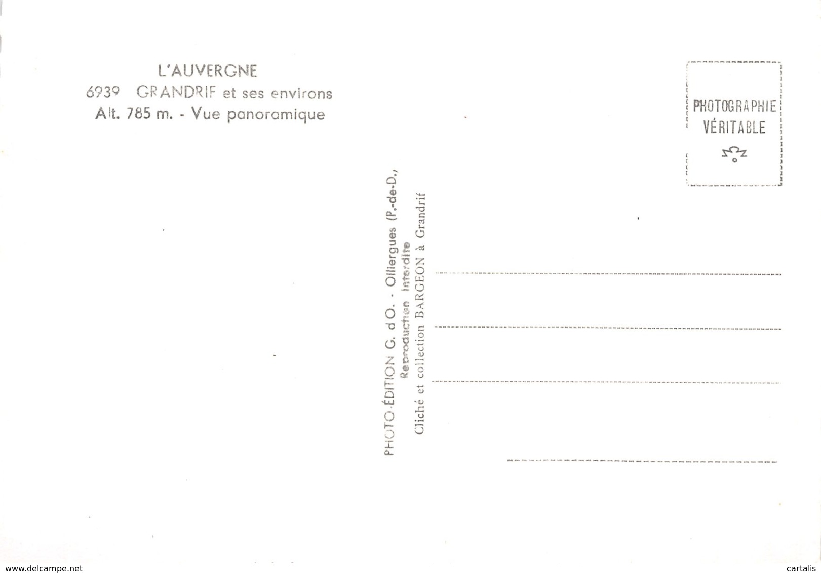 63-GRANDIF-N°C-4328-C/0261 - Autres & Non Classés