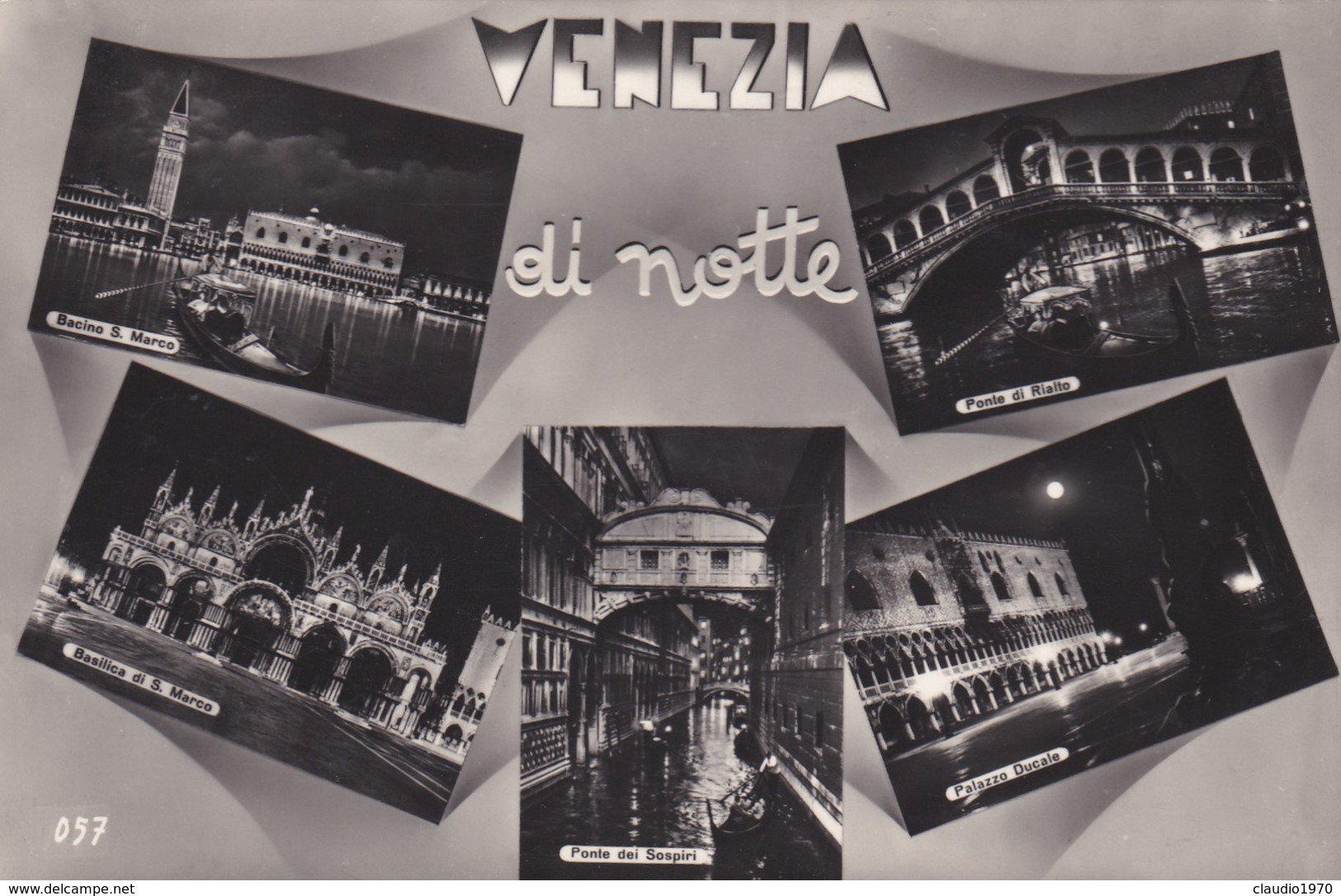 CARTOLINA - POSTCARD - VENEZIA - DI NOTTE - Venezia