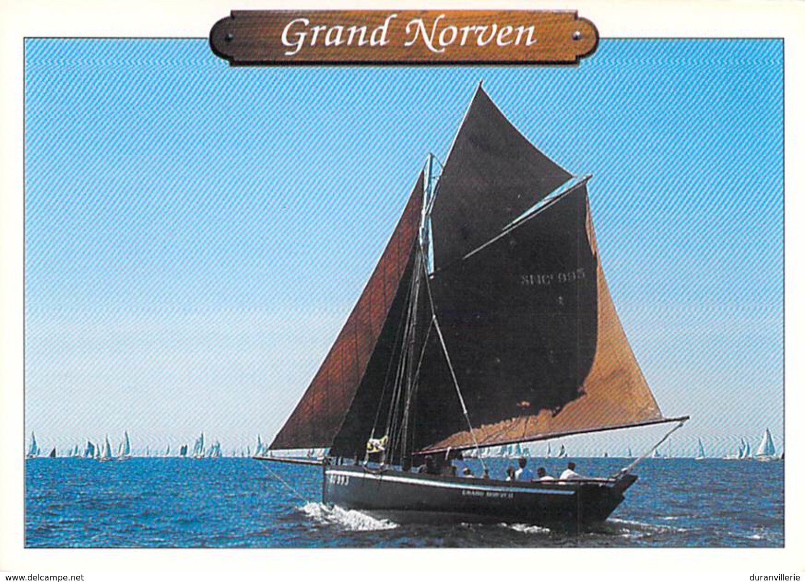 44 - PIRIAC SUR MER : " Le Grand Norven " Bateau De La Ville De Piriac - Voiliers