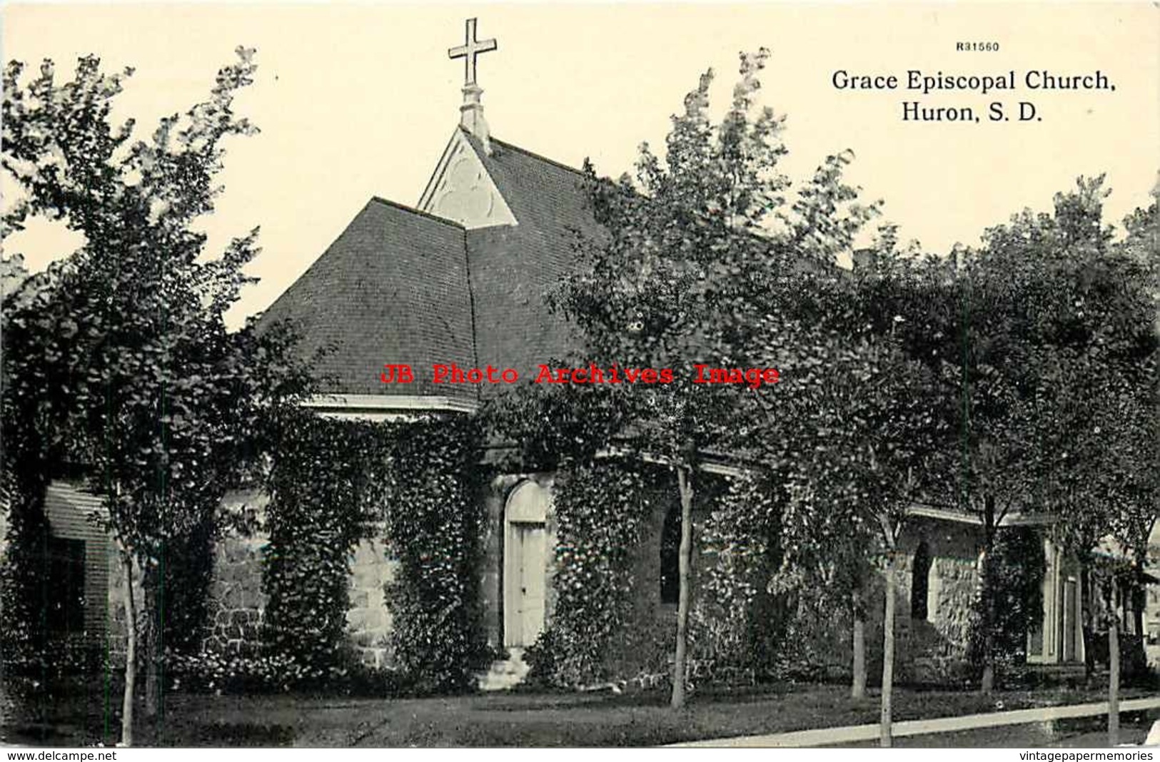 274553-South Dakota, Huron, Grace Episcopal Church, No R31560 - Andere & Zonder Classificatie