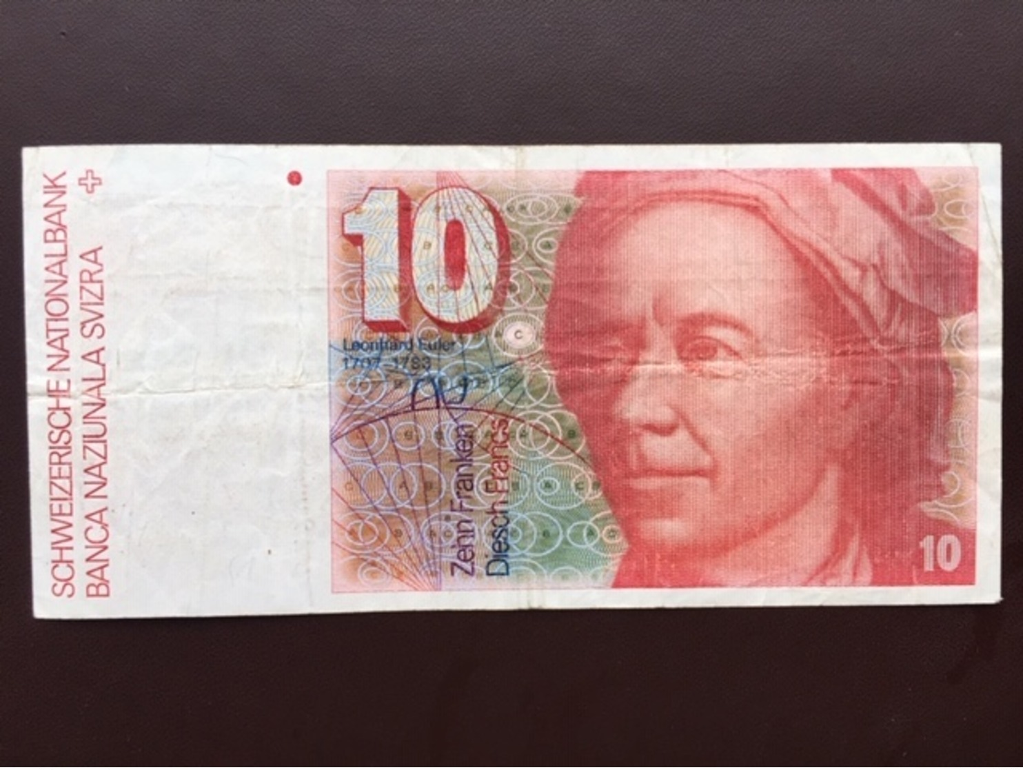 SWITZERLAND P180 10 FRANCS 1979 VF- - Suisse