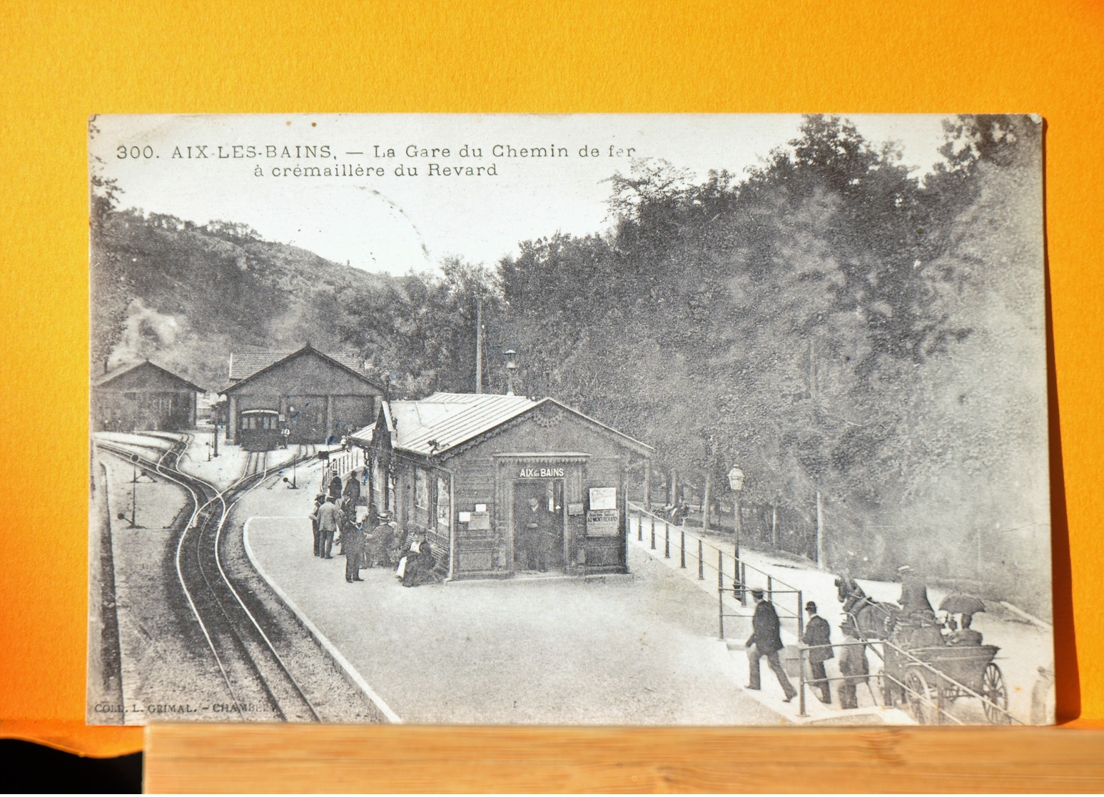 Aix Les Bains - La Gare Du Chemein De Fer à Crémaillère Du Revard - Aix Les Bains