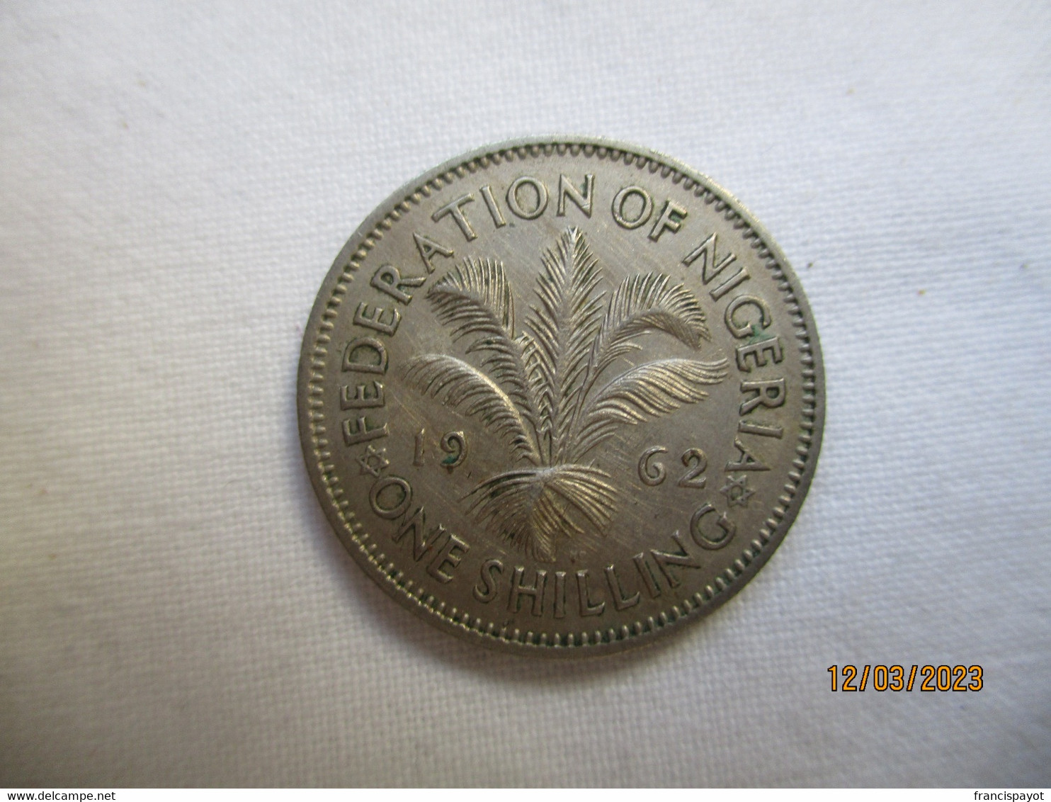 Nigeria: 1 Shilling 1962 - Nigeria