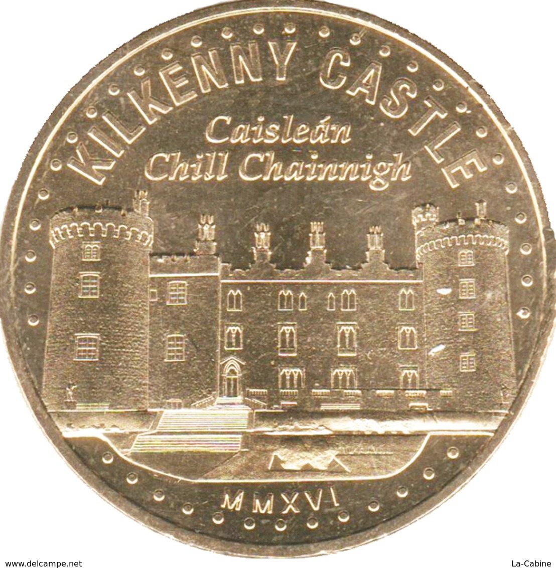 IRLANDE KILKENNY CASTLE MÉDAILLE MONNAIE DE PARIS 2016 JETON TOURISTIQUE MEDALS COINS TOKENS - 2016