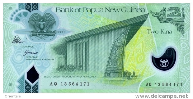 PAPUA NEW GUINEA P. 28d 2 K 2014 UNC - Papouasie-Nouvelle-Guinée