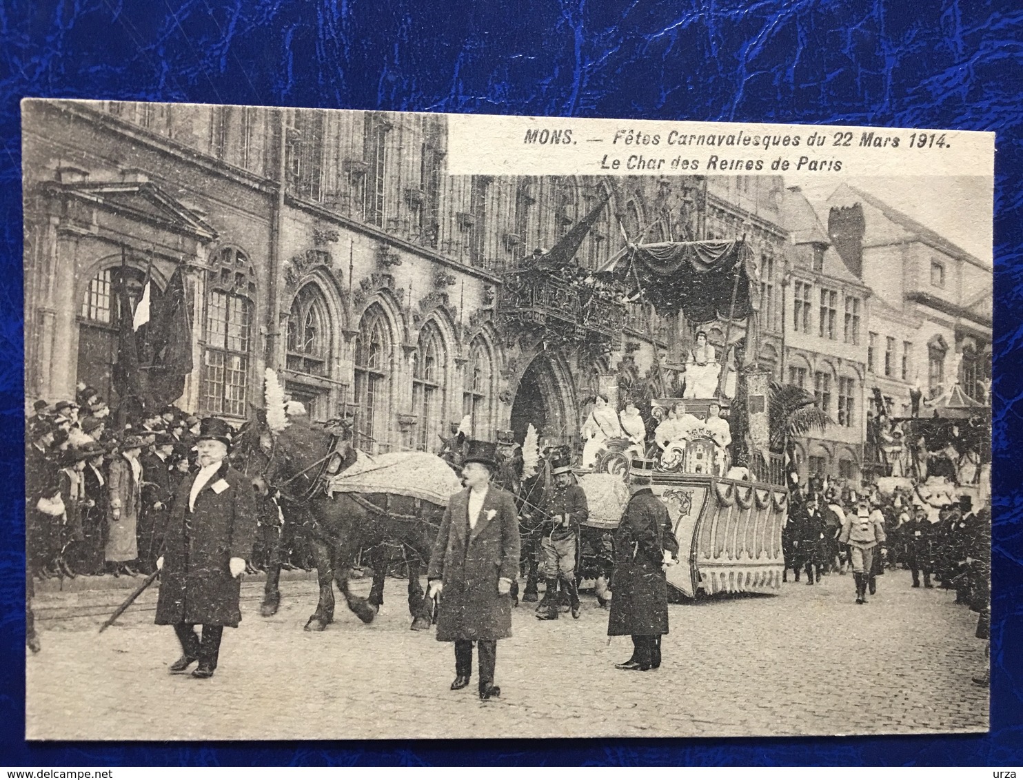 Mons/-les Fêtes Carnevalesques Du 22 Mars 1914-lot De 8 Cpa-animée - Mons